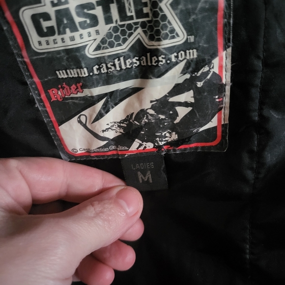 Castle X Racewear Switch Pink Snowmobile Jacket sz Medium - Picture 5 of 7